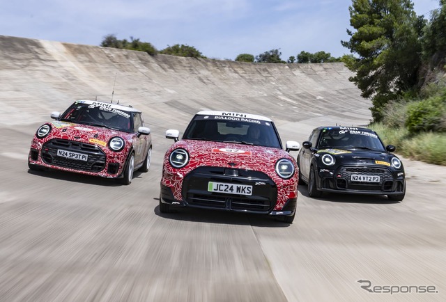 MINI「ジョン・クーパー・ワークス」新型のプロトタイプ