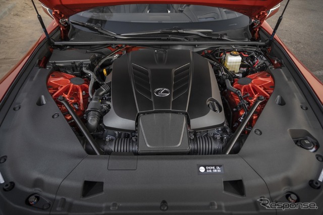 レクサスLC500コンバーチブルの2025年モデル(米国仕様)