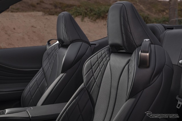 レクサスLC500コンバーチブルの2025年モデル(米国仕様)