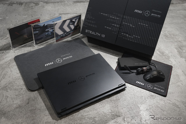 MSI『Stealth 18 Mercedes-AMG Motorsport A1Vシリーズ』