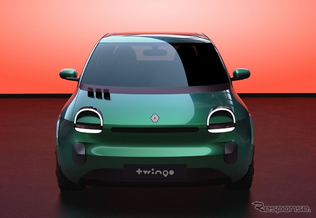 ルノー・トゥインゴ E-Tech エレクトリック次期型のプロトタイプ