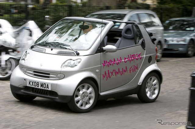 スマートの電気自動車、英国で実証実験へ