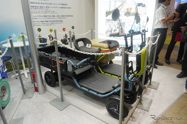 スズライドとスズカーゴ(ジャパンモビリティショー ビズウィーク2024)