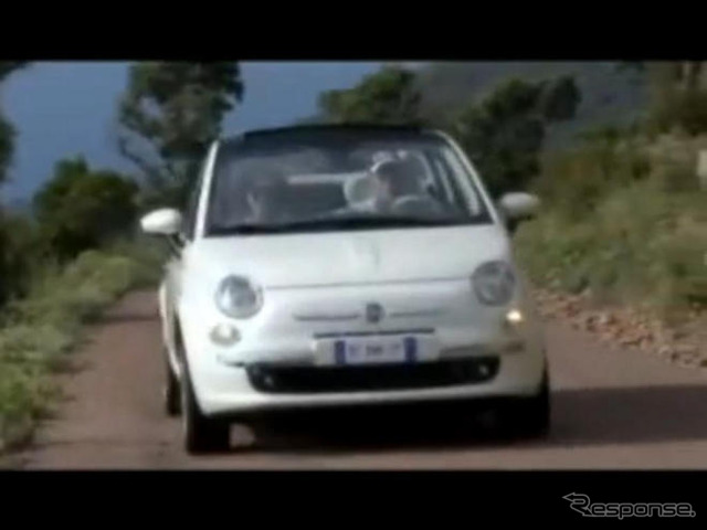 フィアット 500C…爽快なオープンドライブ