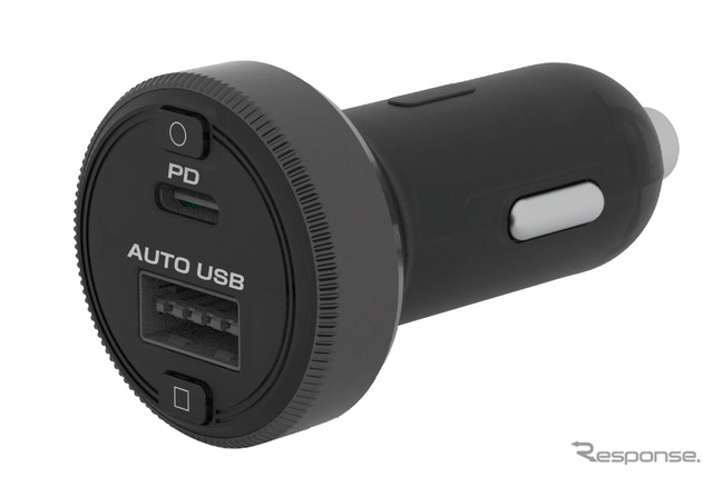 Kashimura・DC-42W USB 2ポート PD30W 自動判定 アンビエントライト付き(DC-059)