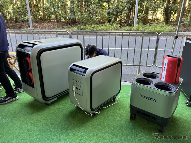 屋外展示コーナー