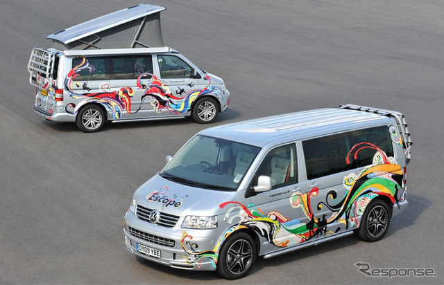 VW、夏の逃避行 イギリス