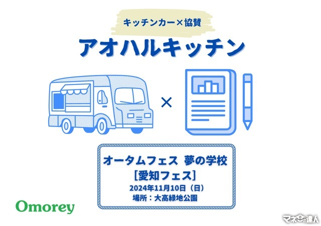 愛知オータムフェス「キッチンカー」で高校生の進路応援(11/10)