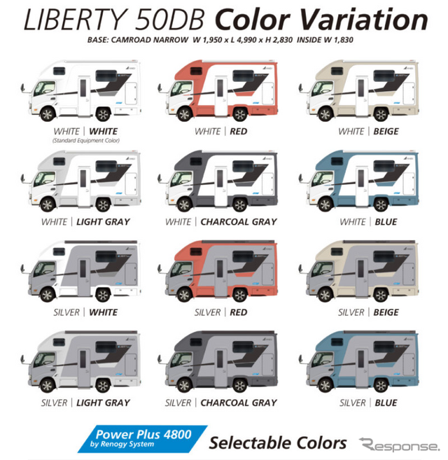 アネックス LIBERTY50DB ホワイト&ベージュ