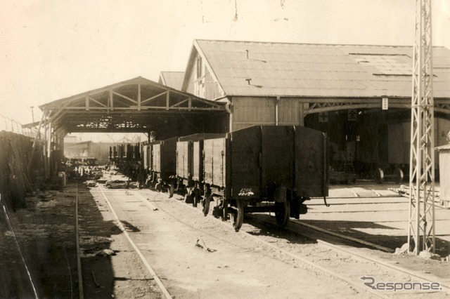 西武鉄道所沢車両工場(年代不明)