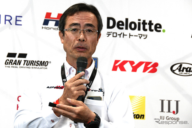横浜ゴムMST(モータースポーツタイヤ)開発部の斉藤英司氏