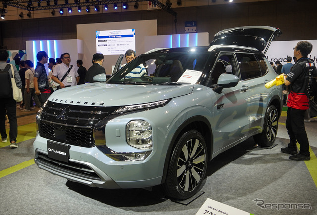 三菱 アウトランダーPHEV 新型(ジャパンモビリティショー ビズウィーク2024)