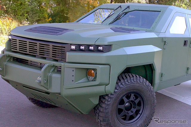 GMが軍用に開発した次世代戦術車両のプロトタイプ