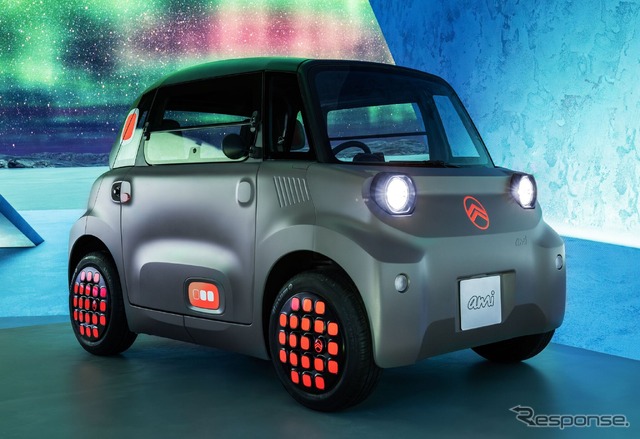 シトロエン・アミ改良新型のプロトタイプ