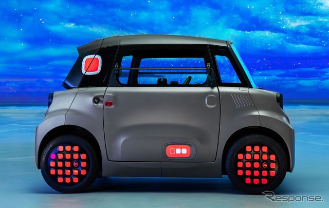 シトロエン・アミ改良新型のプロトタイプ