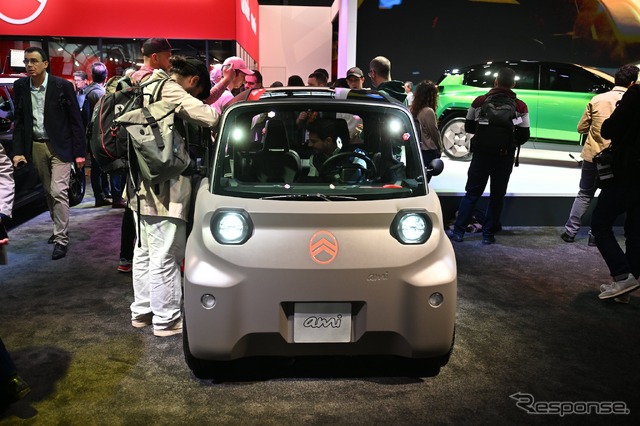 シトロエン・アミ改良新型のプロトタイプ(パリモーターショー2024)