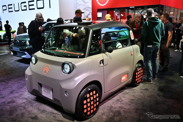 シトロエン・アミ改良新型のプロトタイプ(パリモーターショー2024)