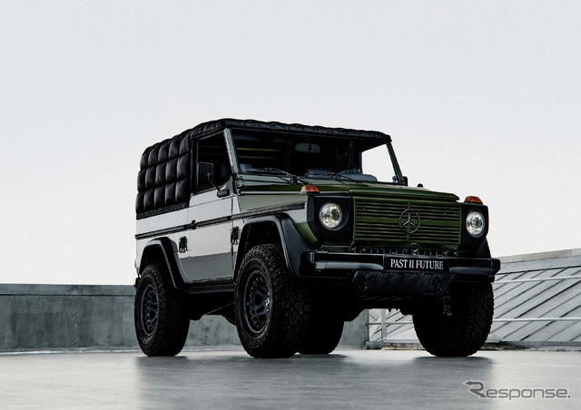 NIGOによるワンオフのアート作品「Project Mercedes-Benz G-Class Past II Future」