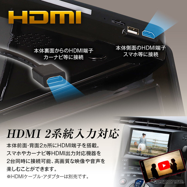 MAXWINから『ステップワゴン』専用の高性能フリップダウンモニターが発売