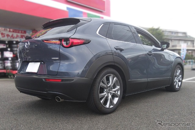 フレックスZ マツダ・CX-30装着例(ダウン量:フロント 30mmダウン / リア 45mmダウン)
