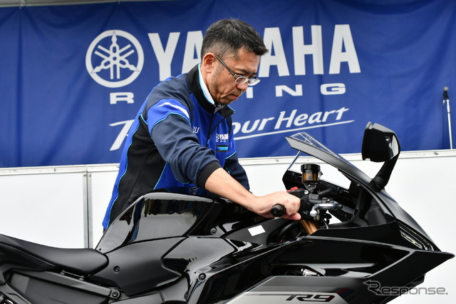 ヤマハ YZF-R9のプロジェクトリーダー 津谷晃司氏