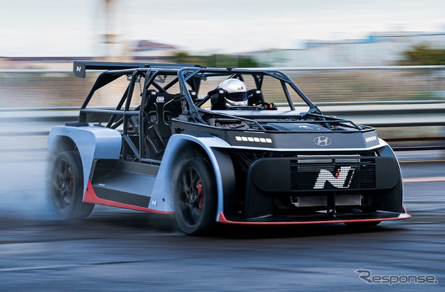 ヒョンデの次世代スポーツEVのテスト車両(ローリングラボ)『RN24』