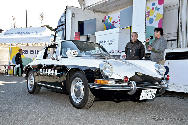 実演体験車両:ポルシェ912 パトロールカー仕様