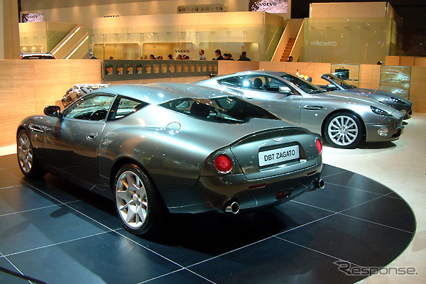 【パリ・ショー2002速報】アストンマーチン『DB7ザガート』…あのコンビ再び!!