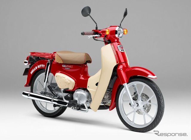 ホンダ スーパーカブ110・HELLO KITTY（マグナレッド）