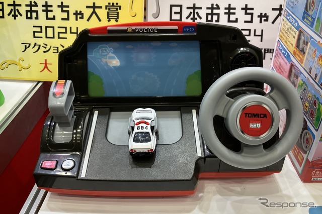 東京おもちゃショー2024:タカラトミー・トミカ「ハンドルドライバー」