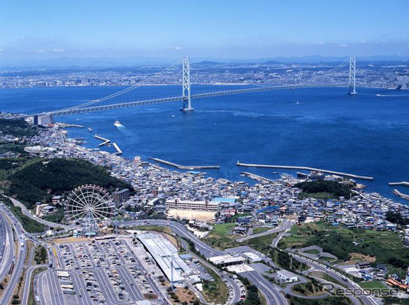 明石海峡大橋の利用1億台突破記念イベント…7月5日