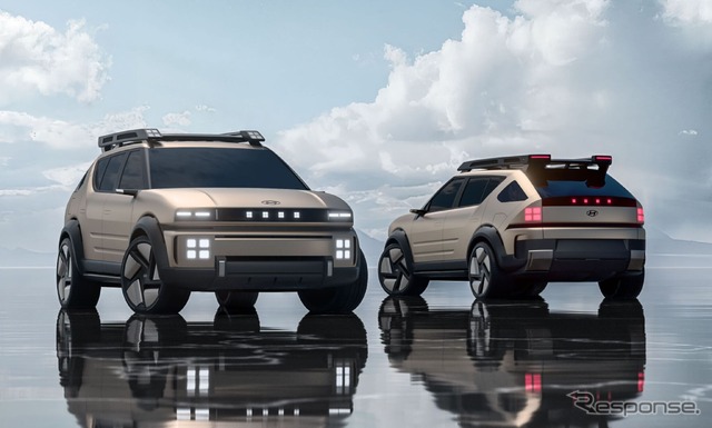 ヒョンデの次世代水素燃料電池車『INITIUM』