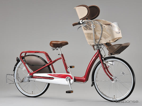 ブリヂストンサイクル、新型自転車を発売 幼児2人同乗