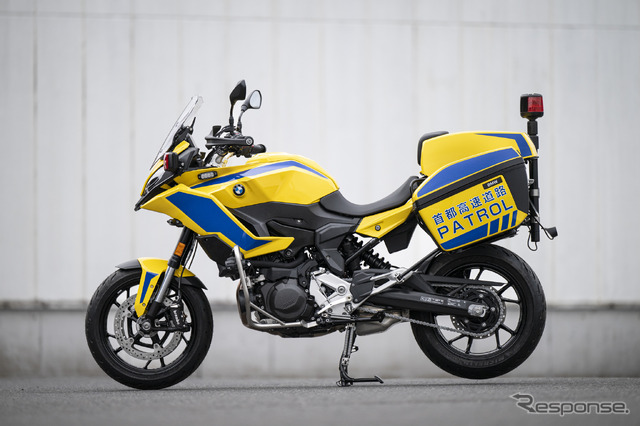 BMW F 900 XR の首都高パトロール仕様