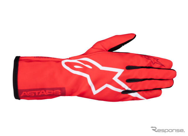 TECH-1 K RACE V2 PURE GLOVES 3082 RED WHITE BURGUNDY