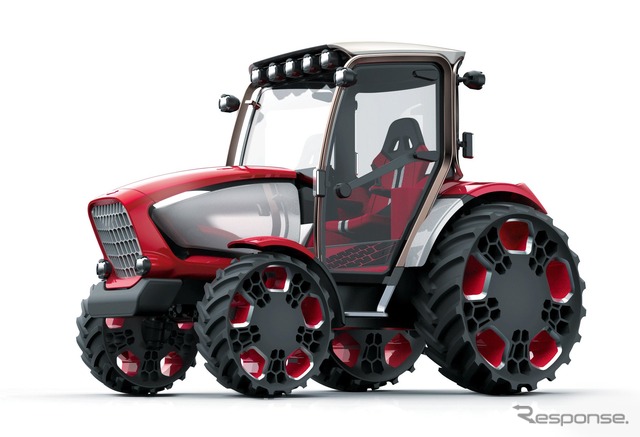 「YANMAR PRODUCT VISION」のデザインコンセプト農業機械