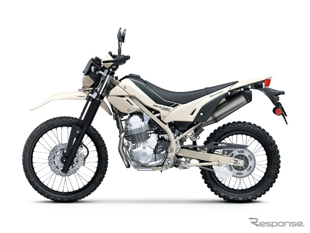 カワサキ KLX230 SHERPA(ホワイティッシュベージュ)