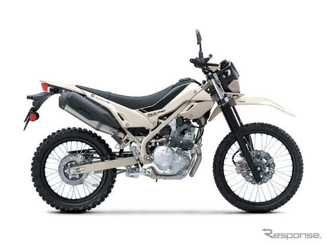 カワサキ KLX230 SHERPA(ホワイティッシュベージュ)