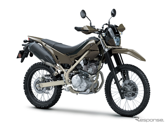 カワサキ KLX230 SHERPA(ミディアムクラウディグレー)