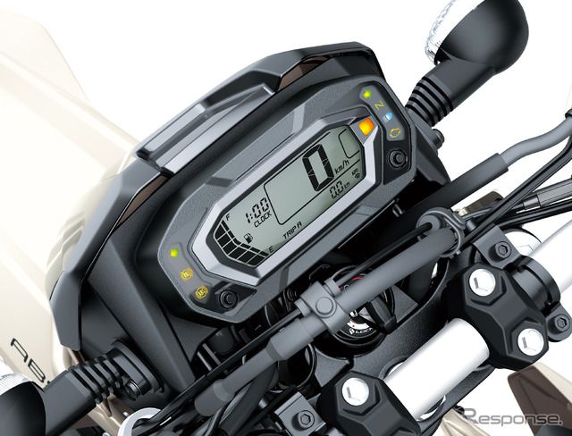 Bluetooth通信機能によりスマートフォンから車両状況を確認できる液晶ディスプレイインストゥルメント