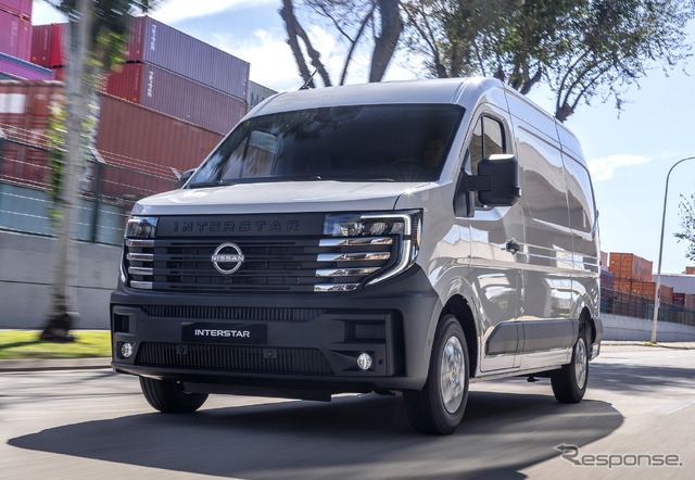 デカい、広い、日産の大型商用車『インタースター』新型、欧州で発売