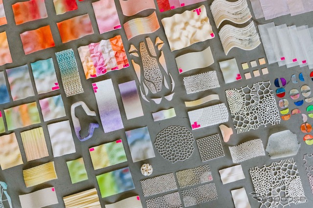 レクサス『LF-ZC』を芸術で表現するバイオプラスチック製インスタレーション(製作中)