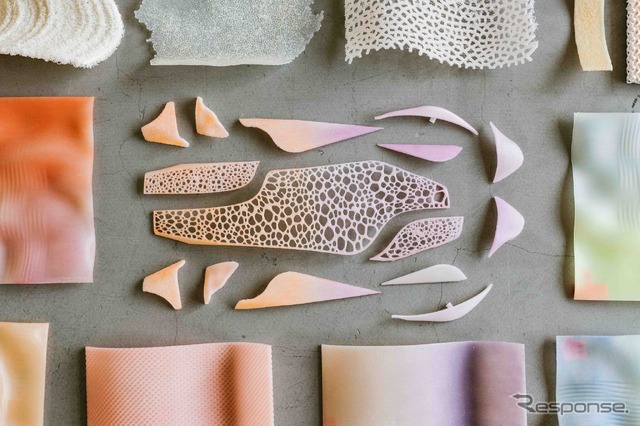 レクサス『LF-ZC』を芸術で表現するバイオプラスチック製インスタレーション(製作中)