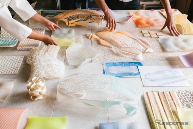 レクサス『LF-ZC』を芸術で表現するバイオプラスチック製インスタレーション(製作中)
