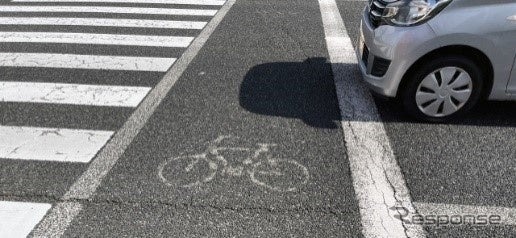 信号機のない横断歩道(イメージ)