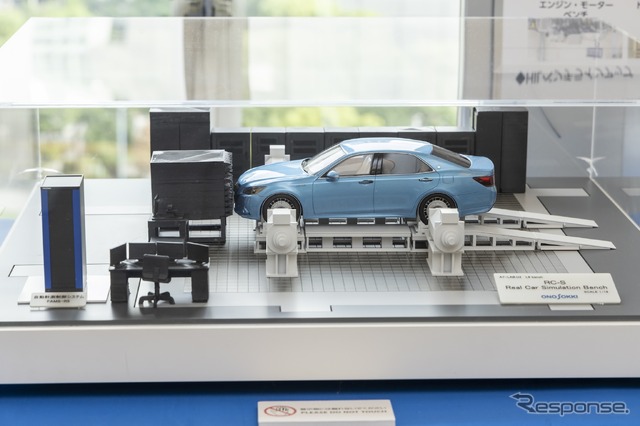 小野測器のRC-Sは交通環境と運転認識環境をバーチャル上で模擬したシミュレータと連携して、実車両で自動運転評価に必要な環境を提供する