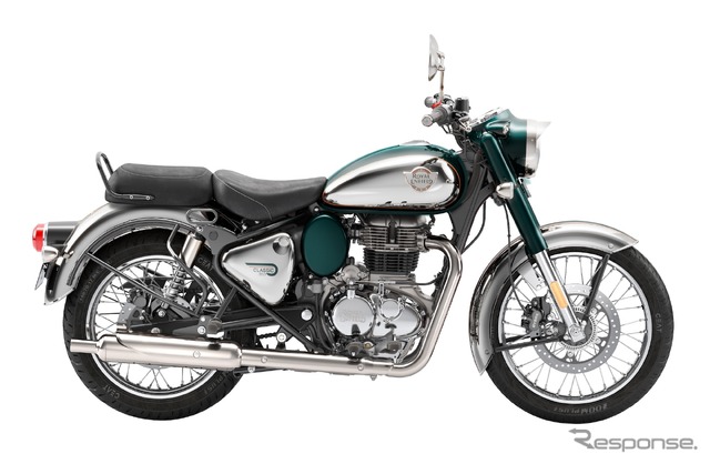 ロイヤルエンフィールド クラシック350(クローム・シリーズ エメラルド)