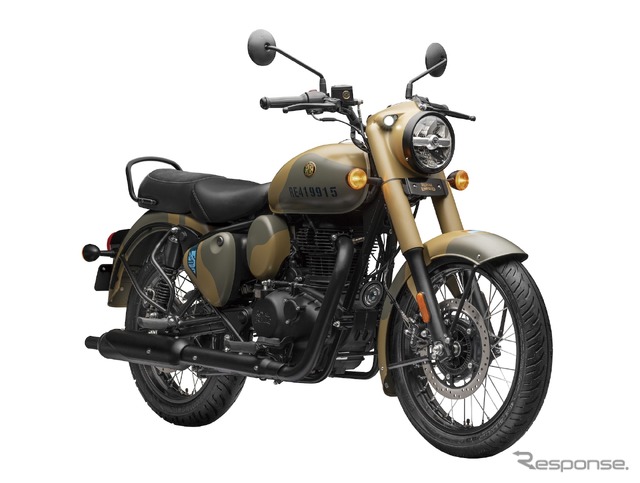 ロイヤルエンフィールド クラシック350(シグナルズ・シリーズ コマンド・サンド)