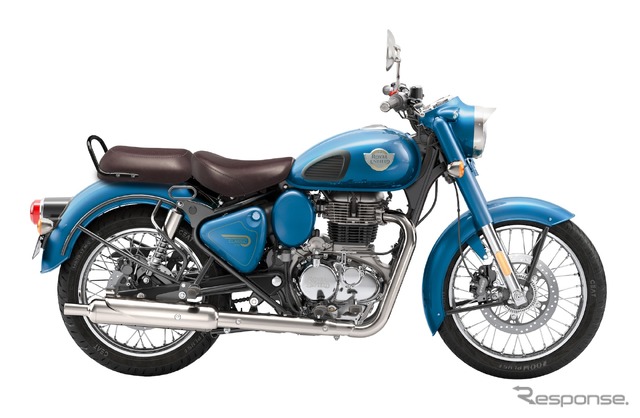 ロイヤルエンフィールド クラシック350(ヘリテージ・シリーズ ジョードパー・ブルー)