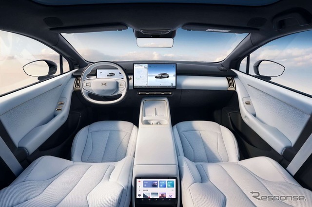 XPENG（シャオペン、小鵬汽車）の世界初のAI定義自動車『P7＋』